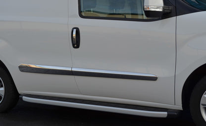 Door Mouldings Stainless Steel (4 pcs) for Opel Combo 2012-2018 - image 2