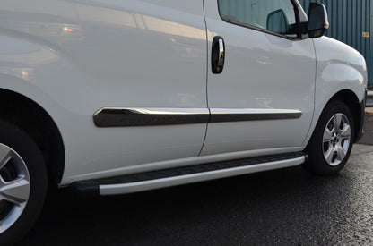 Door Mouldings Stainless Steel (4 pcs) for Opel Combo 2012-2018 - image 3