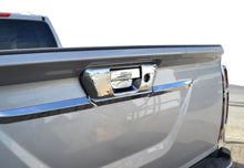 Rear handle (without camera, stainless steel) for Nissan Navara/NP300 2016- - Reelken Auto