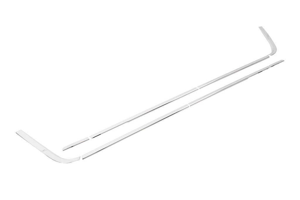 Lower window trims stainless steel (8 pcs) for Hyundai Bayon 2021- - image 4