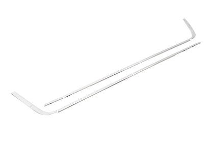 Lower window trims stainless steel (8 pcs) for Hyundai Bayon 2021- - image 4