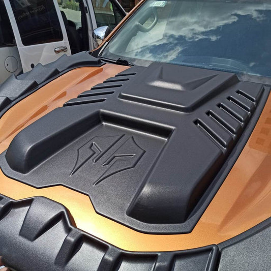 Cover on the hood (ABS) for Nissan Navara/NP300 2016- - Reelken Auto