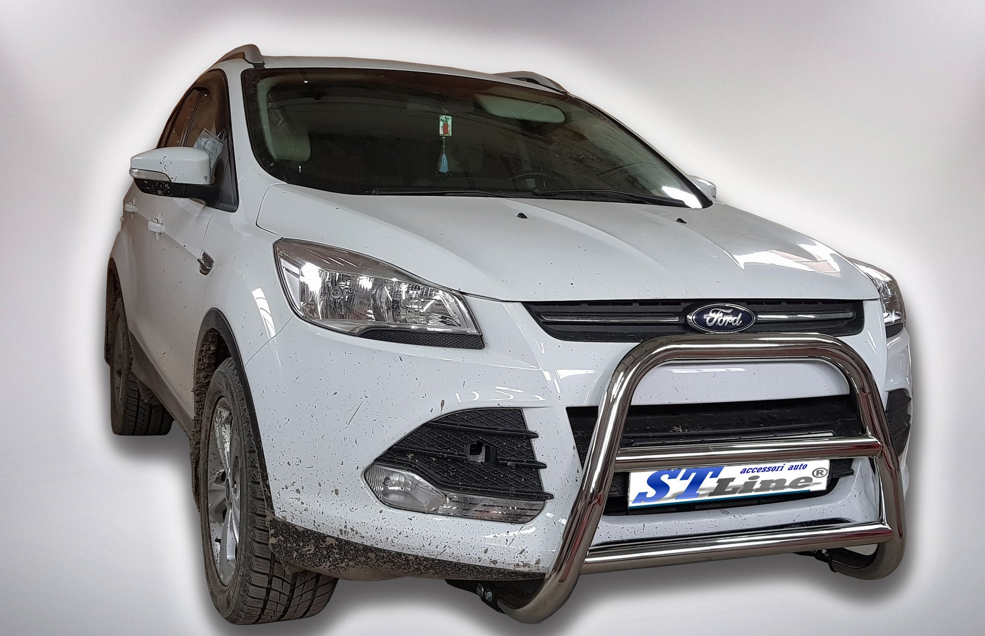 Bull Bar WT018 (Stainless Steel) for Ford Kuga/Escape 2013-2019 - image 4