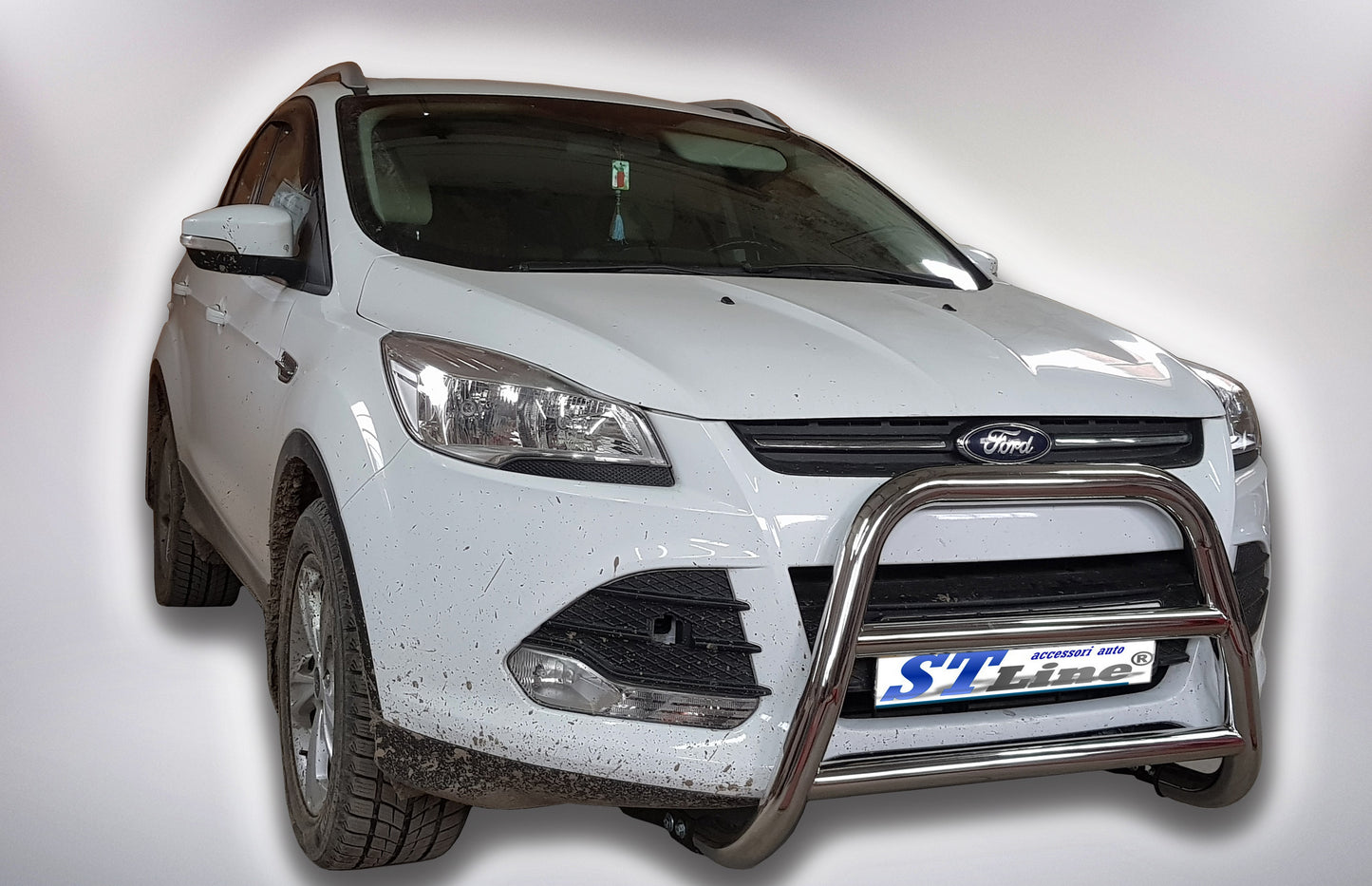 Bull Bar WT018 (Stainless Steel) for Ford Kuga/Escape 2013-2019 - image 4