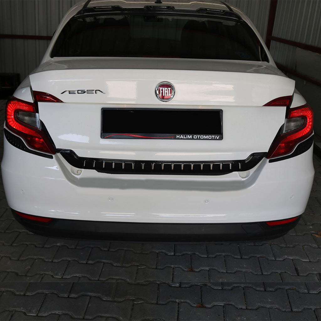 Trunk Lid Trim (3 pcs, ABS) for Fiat Tipo 2016- - image 2