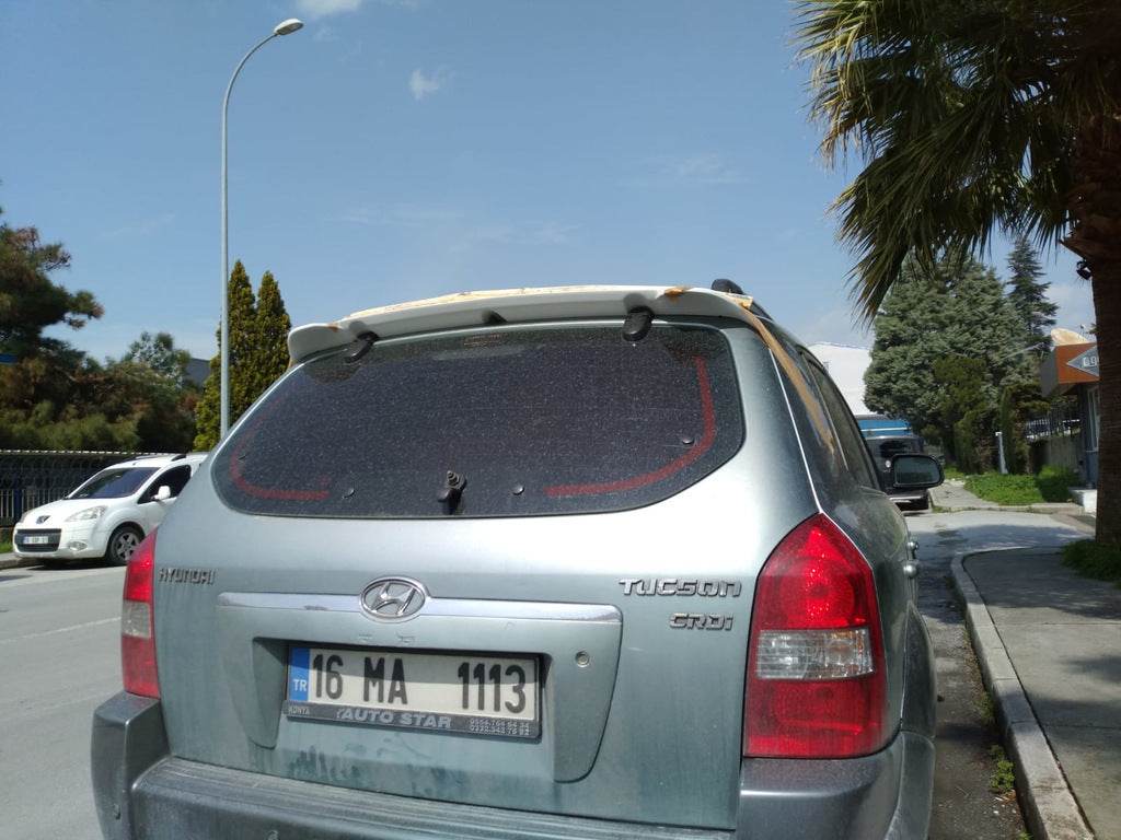 Meliset spoiler (for painting) for Hyundai Tucson JM 2004↗ - Reelken Auto
