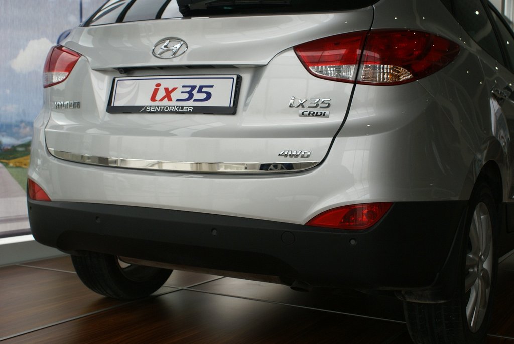 The edge of the trunk (stainless) for Hyundai IX-35 2010-2015 - image 1