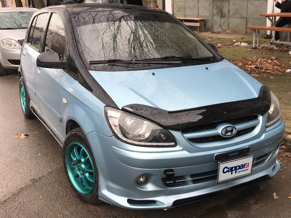 The hood deflector 2006+ (EuroCap) for Hyundai Getz - Reelken Auto