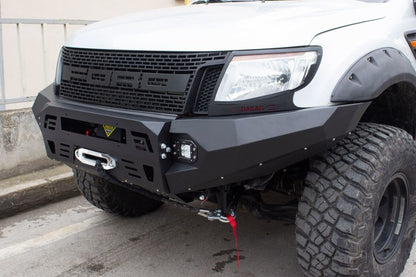 Front bumper with skid plate Dakar (2011-2015) for Ford Ranger 2011-2022 - image 1