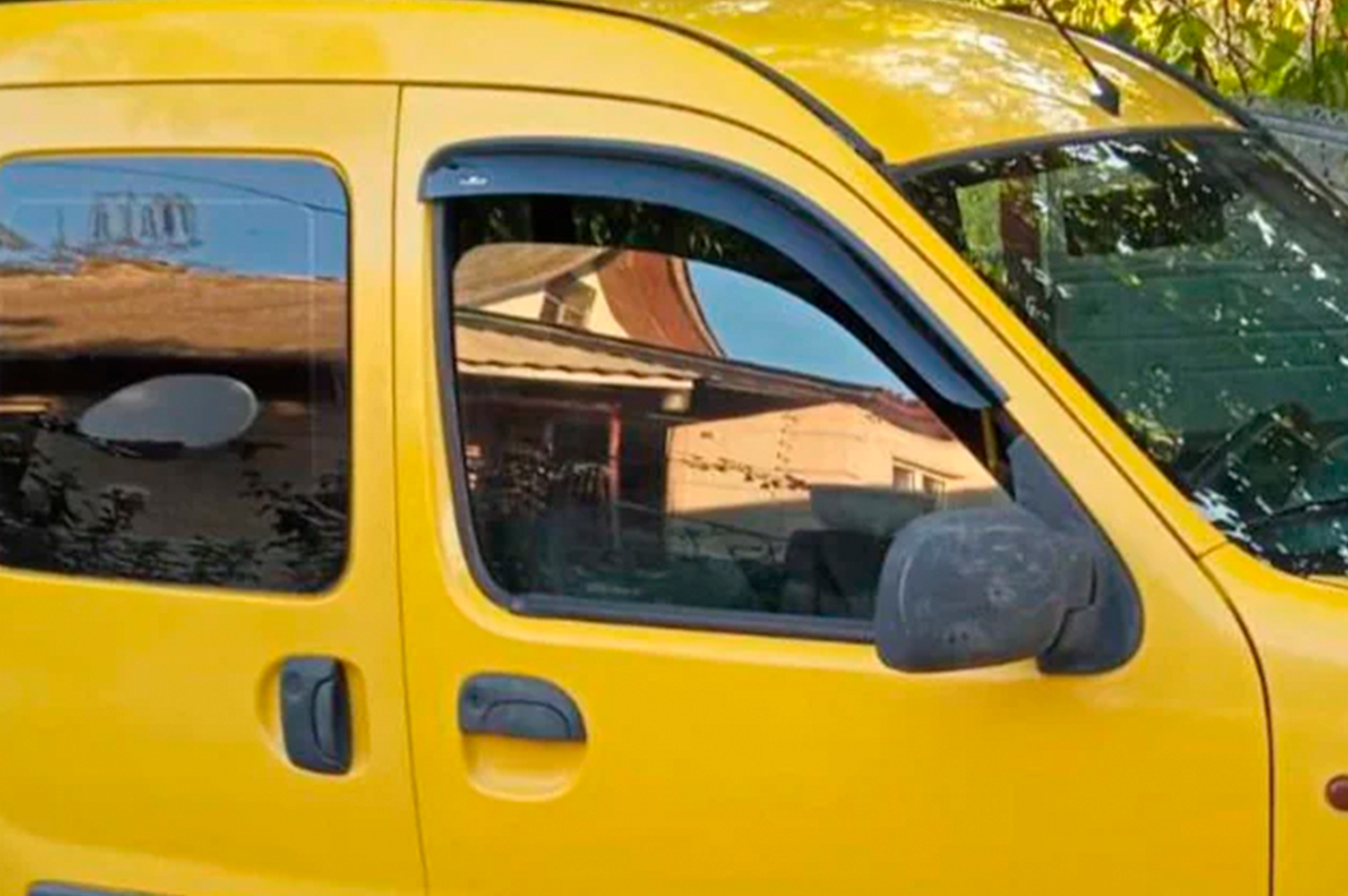 Window Deflectors 8 cm (2 pcs, HIC) for Renault Kangoo 1998-2008 - image 5