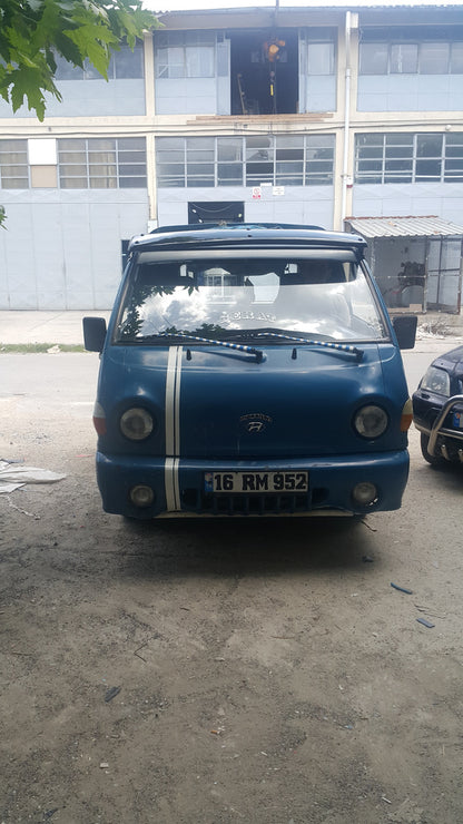 Windshield Visor (black gloss, 5mm) for Hyundai H100 - image 4