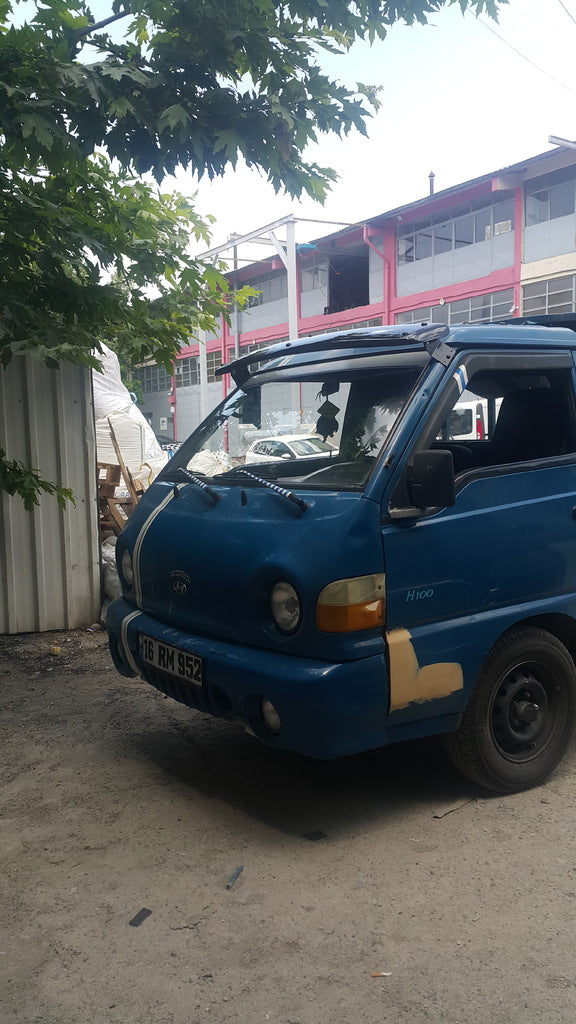 Windshield Visor (black gloss, 5mm) for Hyundai H100 - image 5