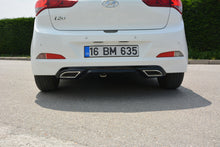 Rear bumper extension Meliset (primed for painting) for Hyundai I-20 2014-2020 - image 1