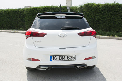Rear bumper extension Meliset (primed for painting) for Hyundai I-20 2014-2020 - image 4