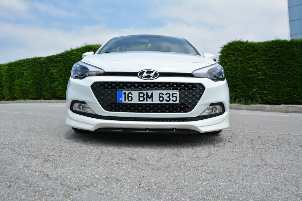 Front lip Meliset (primed for painting) for Hyundai I-20 2014-2020 - image 3