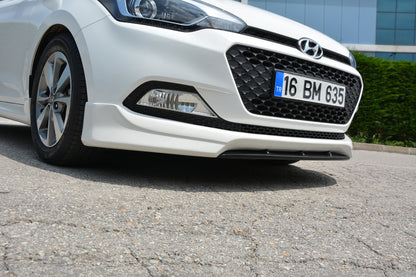 Front lip Meliset (primed for painting) for Hyundai I-20 2014-2020 - image 5
