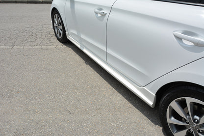 Side Skirts Meliset (primed for painting) for Hyundai I-20 2014-2020 - image 3