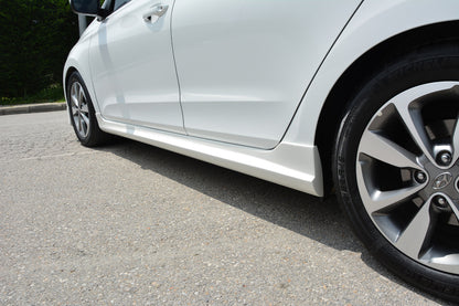 Side Skirts Meliset (primed for painting) for Hyundai I-20 2014-2020 - image 4