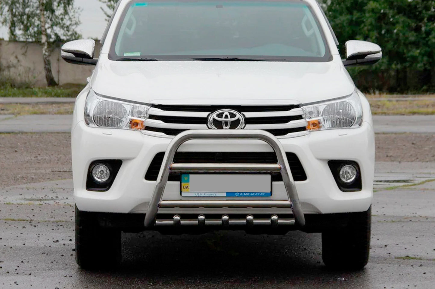 Bull Bar QT006 (Stainless Steel) for Toyota Hilux 2015- - image 1