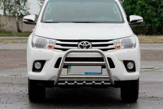Bull Bar QT006 (Stainless Steel) for Toyota Hilux 2015- - image 1