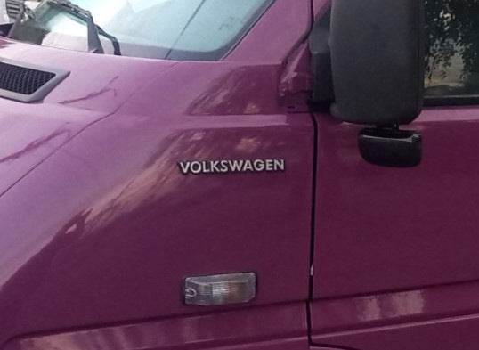 Inscription Volkswagen 200mm in 25mm (Turkey) for Volkswagen LT 1995-2006 - Reelken Auto