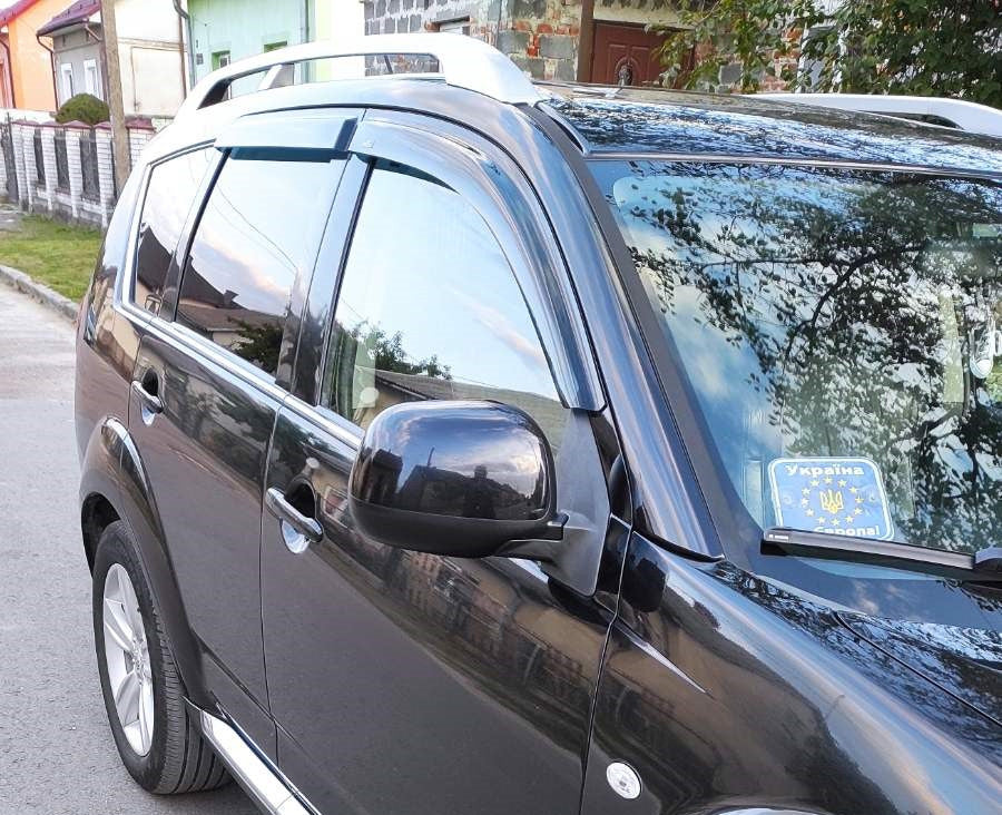 Window Deflectors (4 pcs, HIC) for Peugeot 4007 2007-2013 - image 3