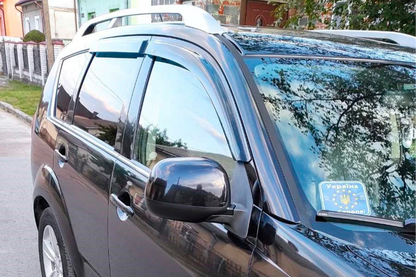 Window Deflectors (4 pcs, HIC) for Peugeot 4007 2007-2013 - image 5