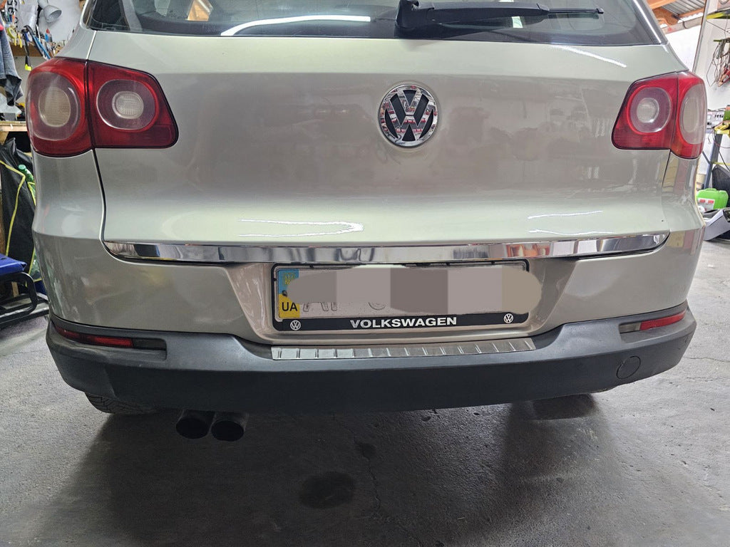 Trunk trim stainless steel for Volkswagen Tiguan 2007-2016 - image 6