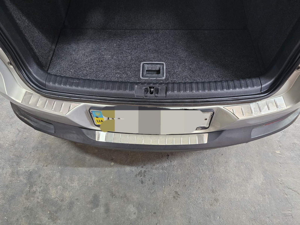 Rear Bumper Protector OmsaLine Stainless Steel for Volkswagen Tiguan 2007-2016 - image 2