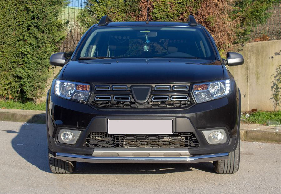 Front Bar Texas (60mm, Stainless Steel) for Renault Sandero 2013-2022 - image 1