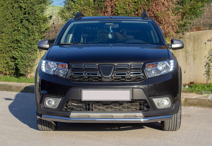 Front Bar Texas (60mm, Stainless Steel) for Renault Sandero 2013-2022 - image 1