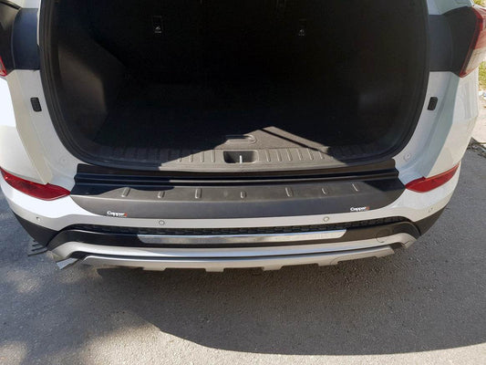 Rear bumper cover EuroCap 2016-2018 (ABS) for Hyundai Tucson TL 2016-2021 - Reelken Auto