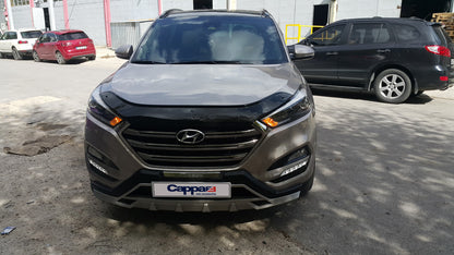 Hood Deflector (EuroCap) for Hyundai Tucson TL 2016-2021 - image 11
