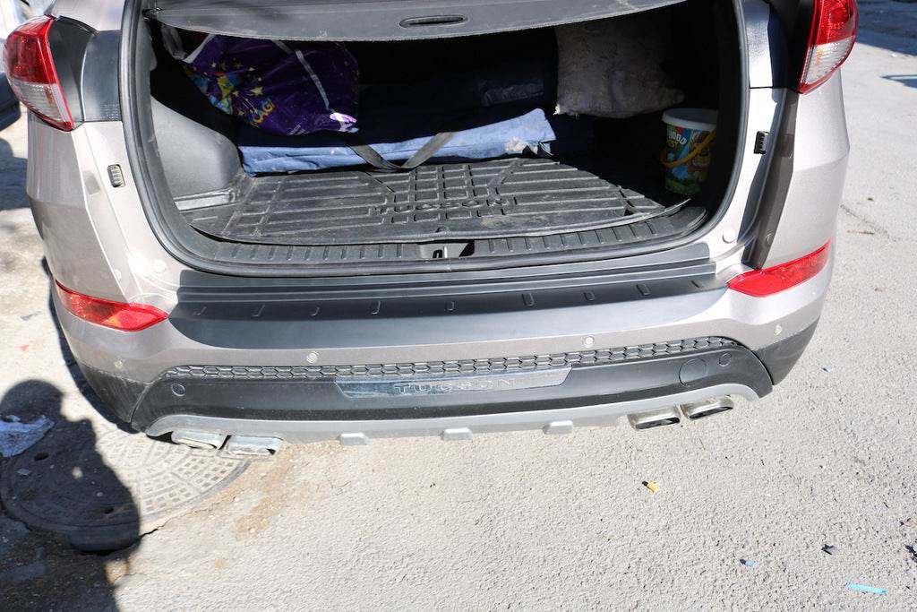 Rear bumper cover EuroCap 2016-2018 (ABS) for Hyundai Tucson TL 2016-2021 - Reelken Auto