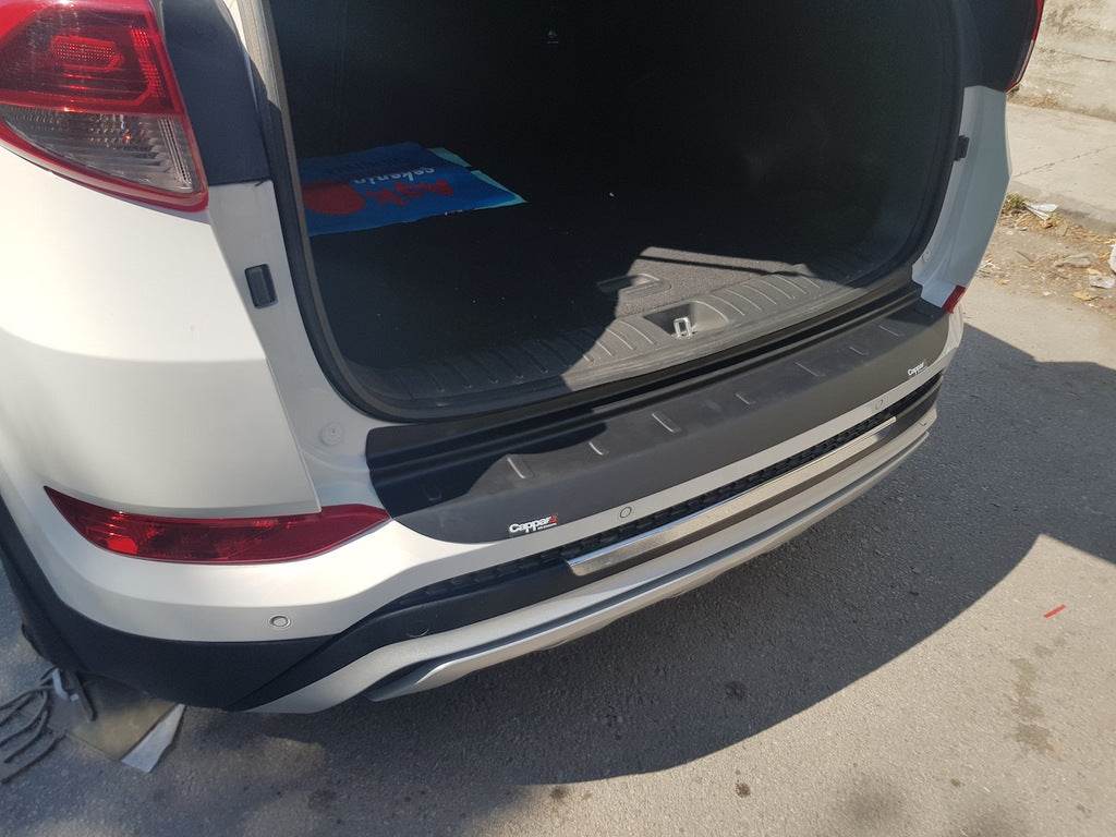 Rear bumper cover EuroCap 2016-2018 (ABS) for Hyundai Tucson TL 2016-2021 - Reelken Auto