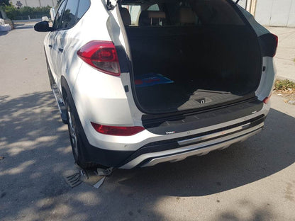 Rear bumper cover EuroCap 2016-2018 (ABS) for Hyundai Tucson TL 2016-2021 - Reelken Auto