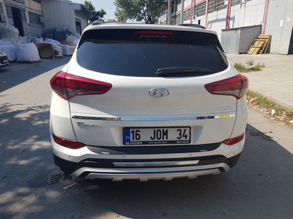 Rear Bumper Cover EuroCap 2016-2018 (ABS) for Hyundai Tucson TL 2016-2021 - image 22