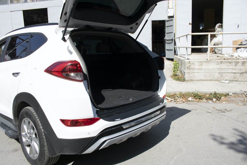 Rear bumper cover EuroCap 2016-2018 (ABS) for Hyundai Tucson TL 2016-2021 - Reelken Auto