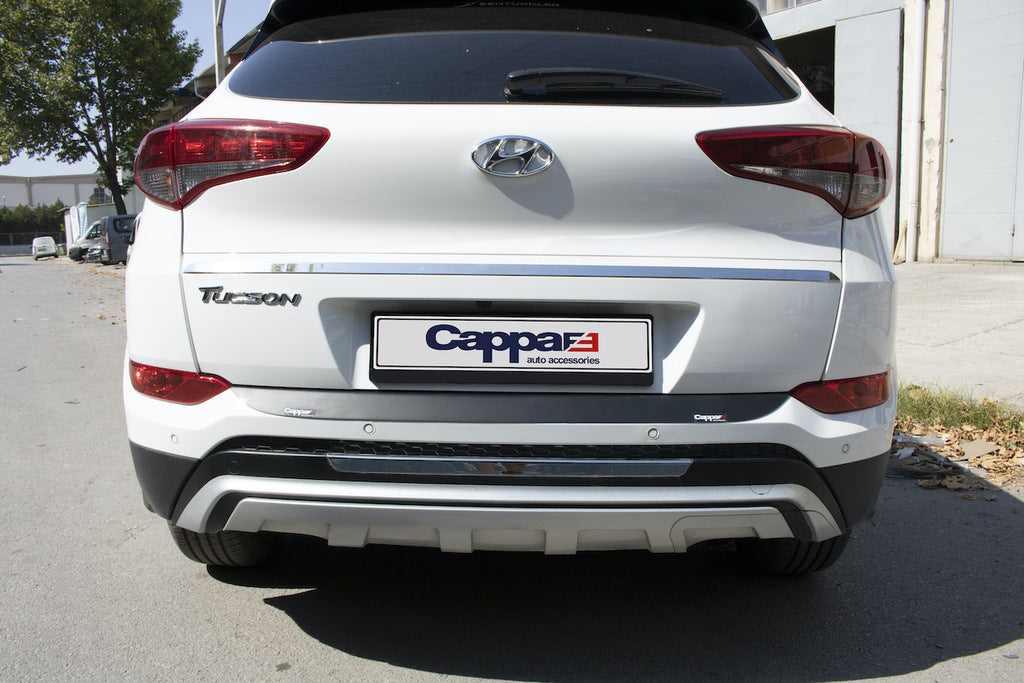 Rear Bumper Cover EuroCap 2016-2018 (ABS) for Hyundai Tucson TL 2016-2021 - image 5