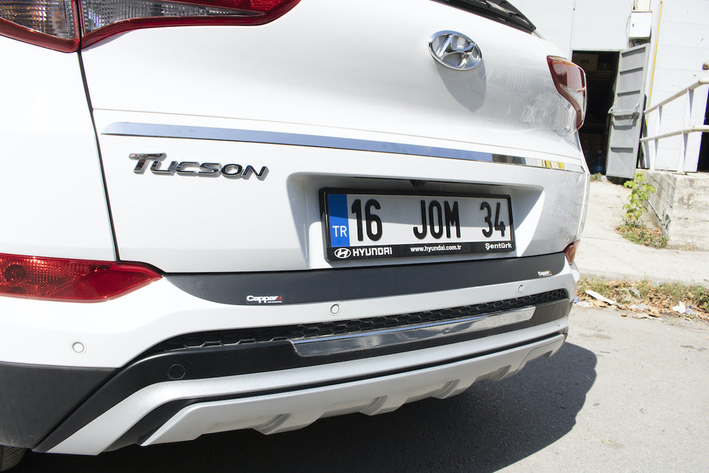 Rear Bumper Cover EuroCap 2016-2018 (ABS) for Hyundai Tucson TL 2016-2021 - image 7