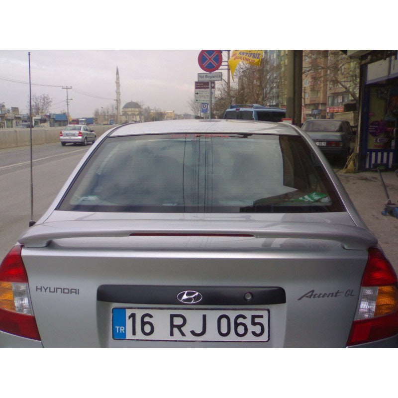 Spoiler (primed for painting) for Hyundai Accent 2000-2006 - image 2