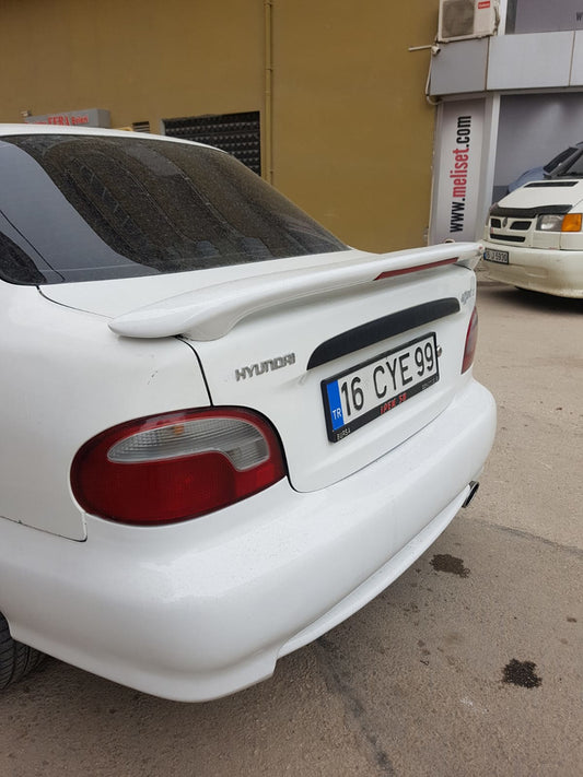Meliset Spoiler (primed for painting) for Hyundai Accent 1994-1999 - image 1