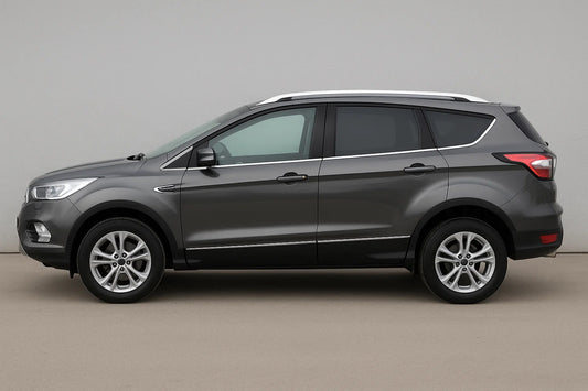 Lower window trims OmsaLine (10 pcs, stainless steel) for Ford Kuga/Escape 2013-2019 - image 1