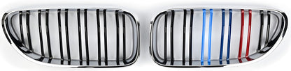 Kidneys M-Look (M-Color with Chrome Trim) for BMW 6 Series F12/F13/F06 2011-2018 - image 2