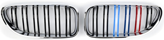 Kidneys M-Look (M-Color with Chrome Trim) for BMW 6 Series F12/F13/F06 2011-2018 - image 2