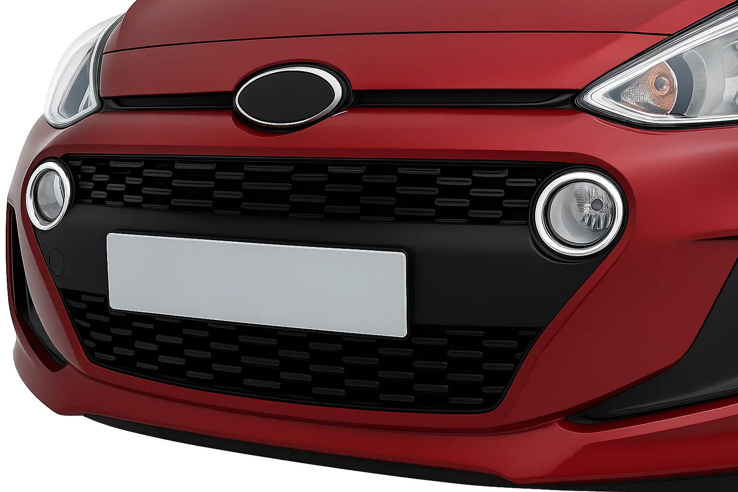 Trim for position lights (2 pcs, stainless steel) for Hyundai I-10 2017-2020 - image 3