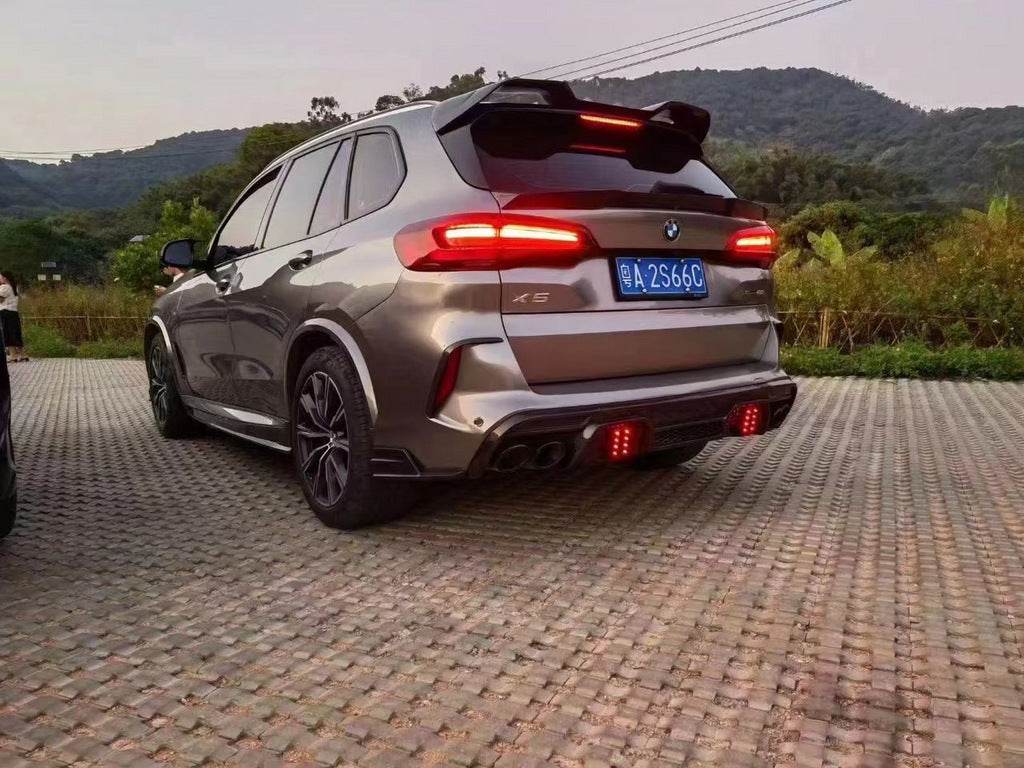 Kit of fairings for X5M F95 Carbon (2018-2022) for BMW X5 G05 2019- - Reelken Auto