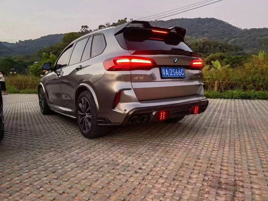 Kit of fairings for X5M F95 Carbon (2018-2022) for BMW X5 G05 2019- - Reelken Auto
