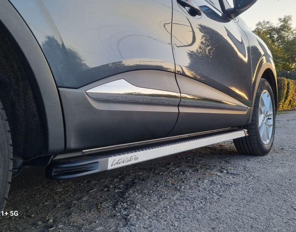 Side Steps Maya V1 (2 pcs, Aluminum) for Renault Kadjar 2015-2022 - image 2