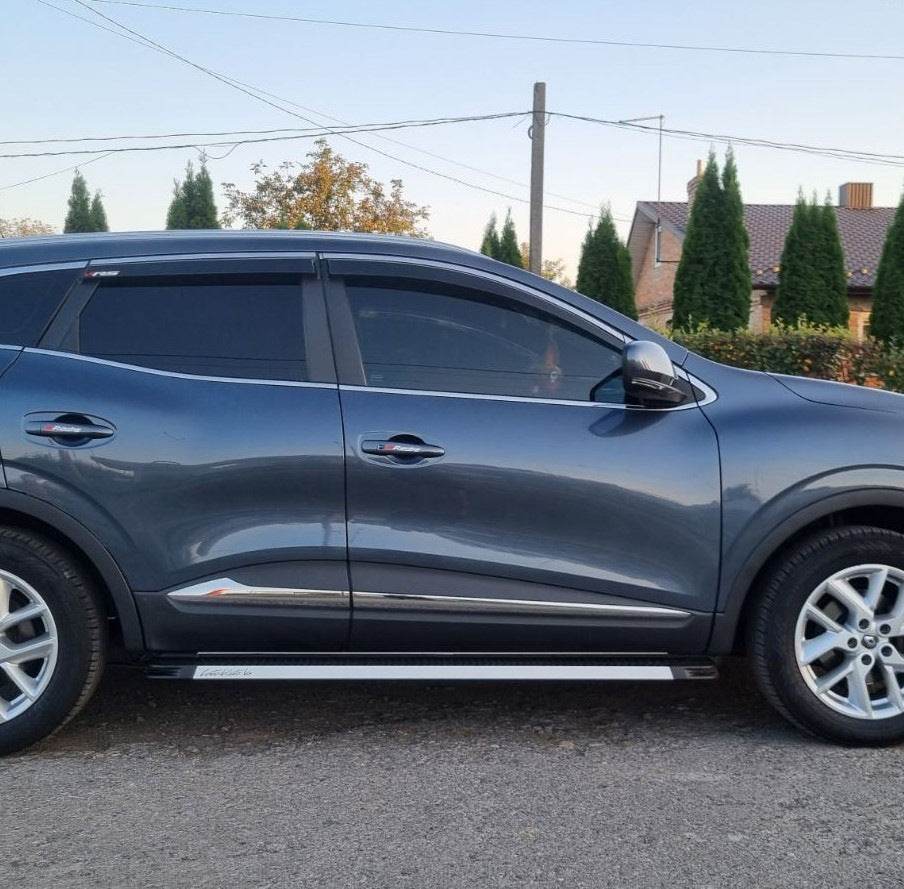 Lateral platforms Maya V1 (2 pieces, aluminum) for Renault Kadjar - Reelken Auto